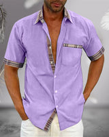 Camicia a maniche corte da uomo