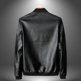 Manuel | Giacca di Pelle Artigianale Estiva da Uomo