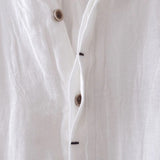 Camicia Estiva in Lino Merlot