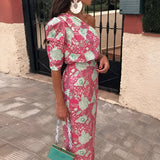 Émilie™ | Abito Lungo Stampato