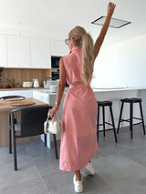 Isabelle | Maxi Denim Dress