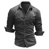 Lex™ - Camicia in denim moderna